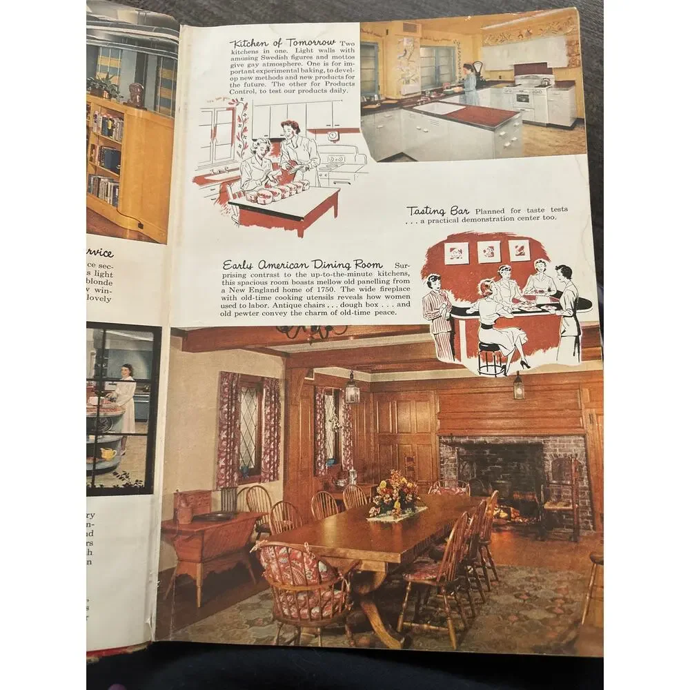Betty Crocker’s Picture Cook Book 1950 First Edition Second Printing Red Recipes